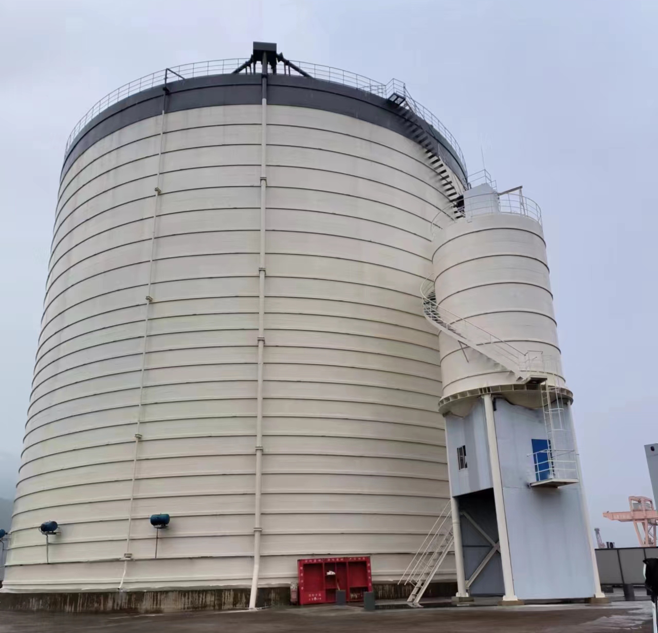 夏河10万吨水泥钢板库